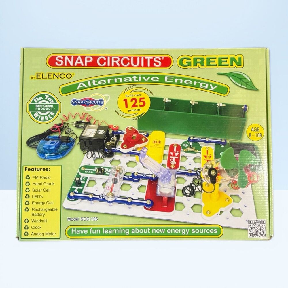 Elenco Snap Circut Alternative Energy - Open Box - New